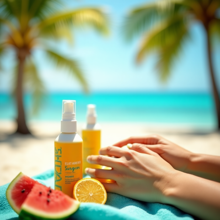 Skin in summer