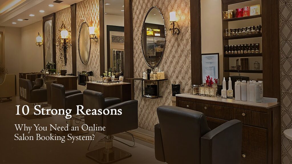 Booking a salon online in Noida